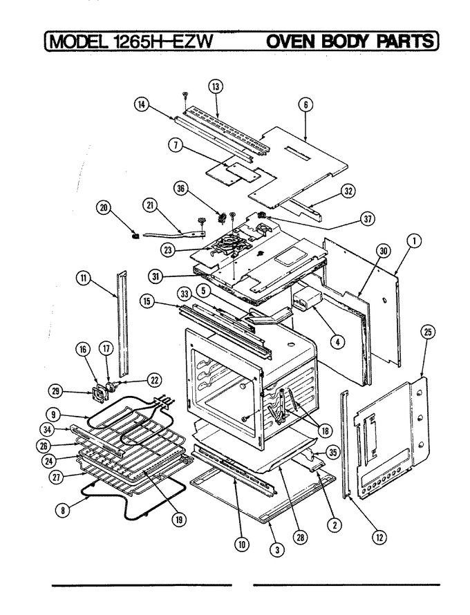 Diagram for 1265H-EZW