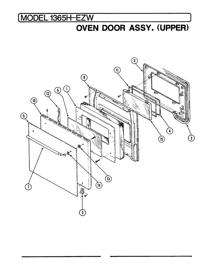 Diagram for 1365H-EZW