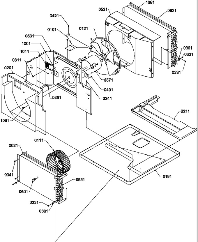 Diagram for 21QZ33RC (BOM: P1209903R)