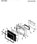 Diagram for 04 - Oven Door Section