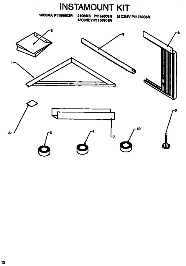 Diagram for 18C3MA (BOM: P1156602R)