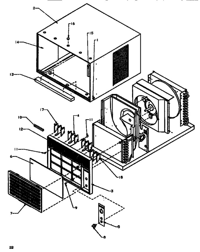 Diagram for 18C5W (BOM: P1114509R)