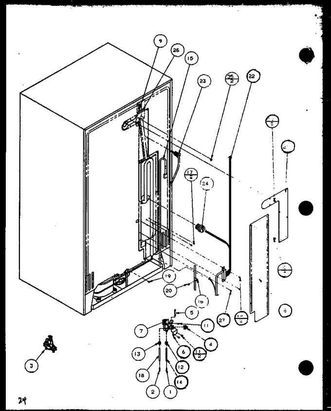 Diagram for 2599CIWW (BOM: P1121501W W)