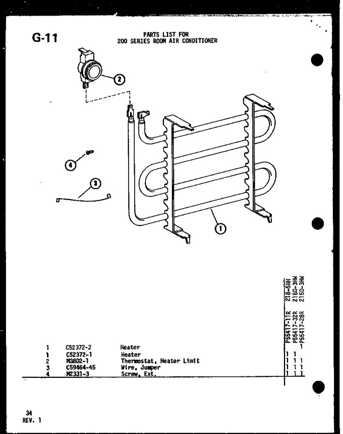 Diagram for 215D-3HW (BOM: P5541728R)