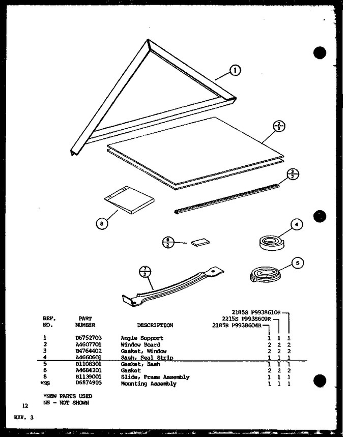 Diagram for 2185S (BOM: P9938610R)