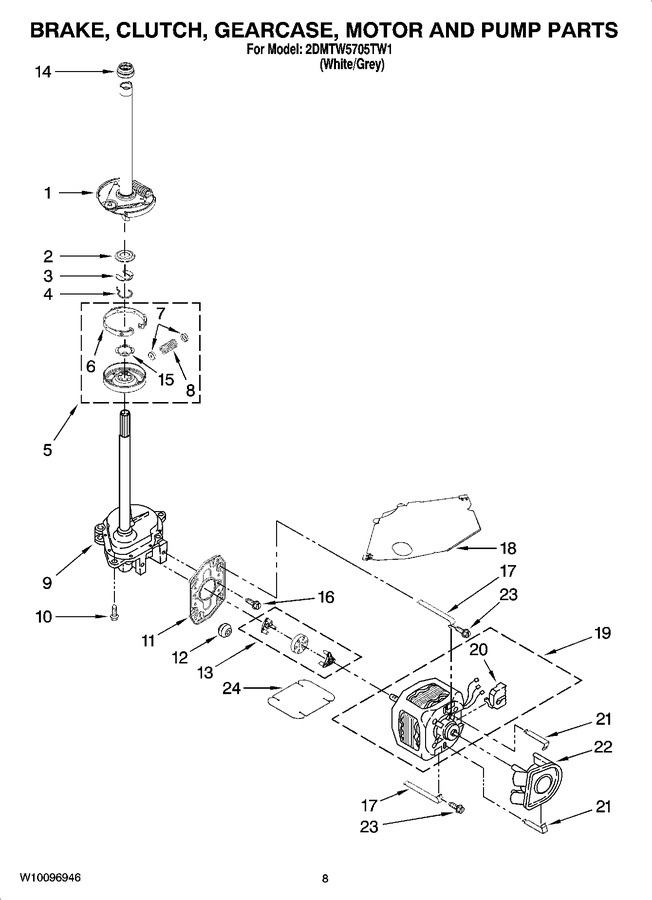 Diagram for 2DMTW5705TW1