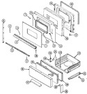 Diagram for 03 - Door/drawer