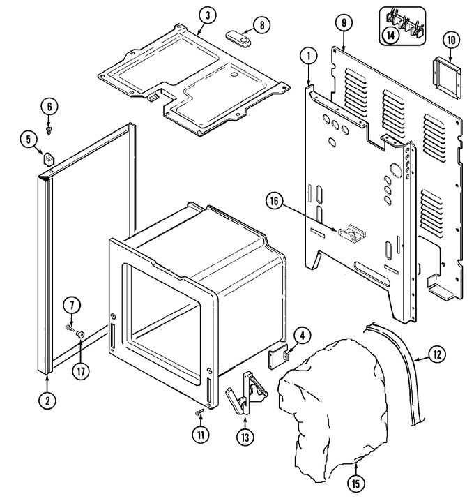 Diagram for JE3521XRA