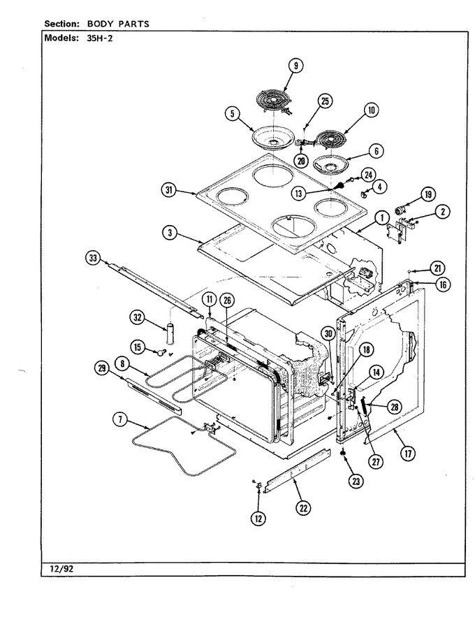 Diagram for 35HA-2CLX-ON