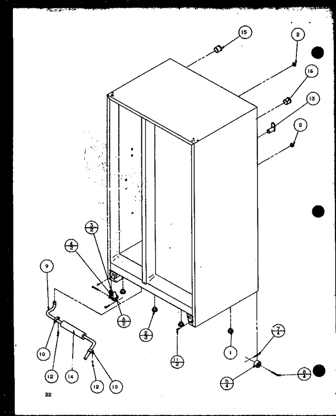 Diagram for 36048 (BOM: P1122102W L)