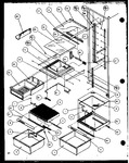 Diagram for 15 - Ref Shelving And Drawers