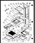 Diagram for 14 - Ref Shelving And Drawers