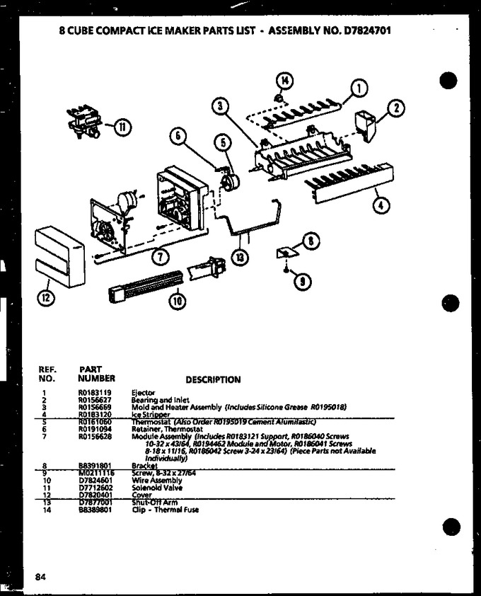 Diagram for 36568 (BOM: P1108504W)