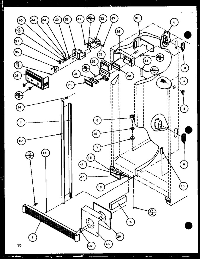 Diagram for 36261 (BOM: P1108602W)