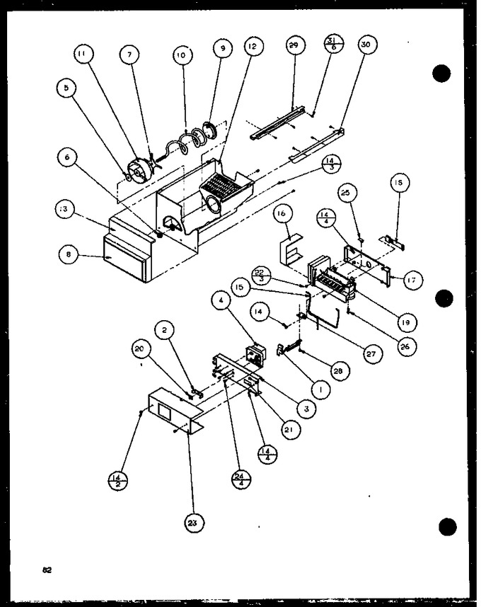 Diagram for 36268 (BOM: P1115704W)