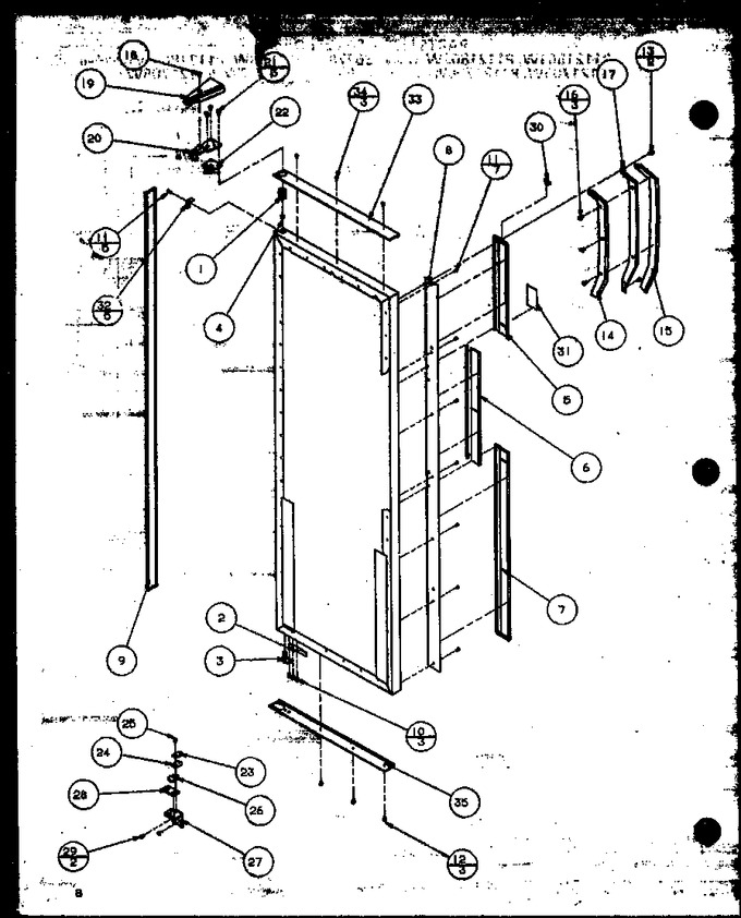 Diagram for 36501W (BOM: P1121705W W)