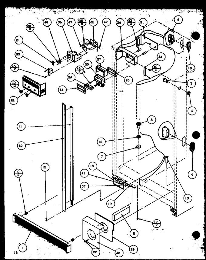 Diagram for 36508 (BOM: P1121708W L)