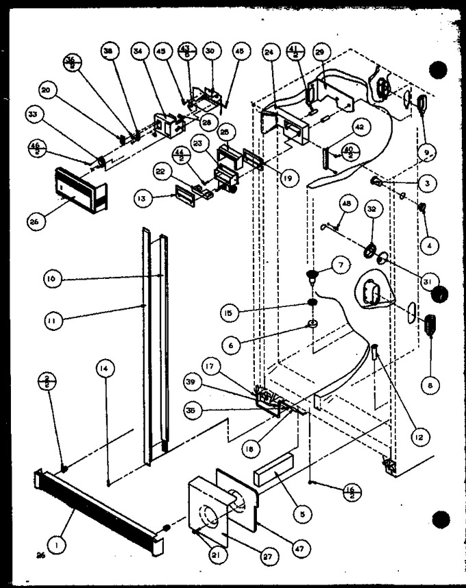 Diagram for 36798 (BOM: P1152602W L)