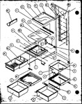 Diagram for 11 - Ref Shelving And Drawers