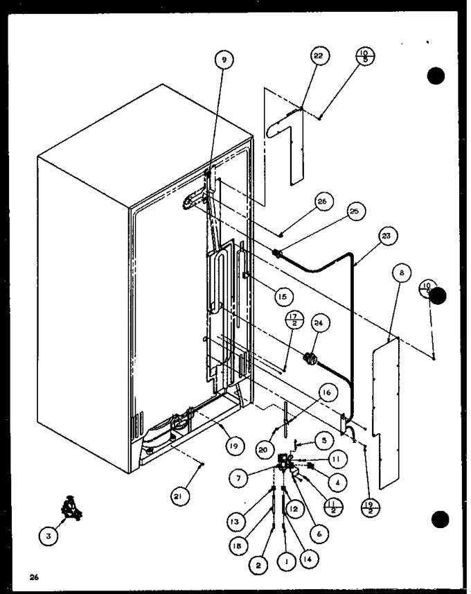 Diagram for 36568 (BOM: P1115504W)