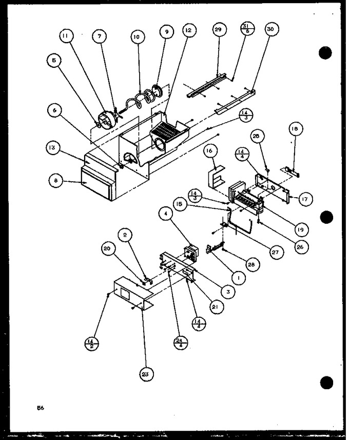 Diagram for 36578 (BOM: P1108508W)