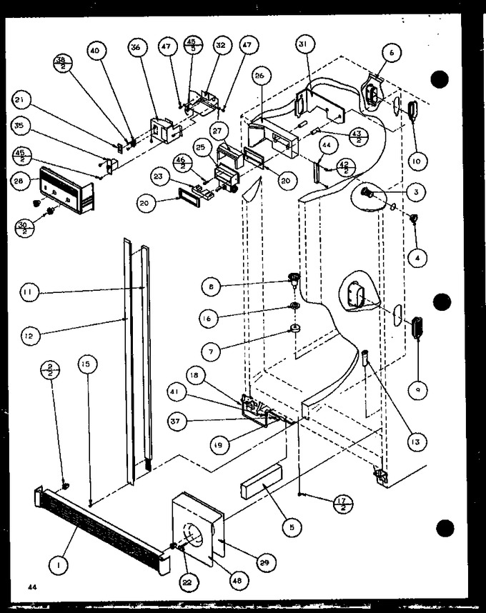 Diagram for 36571 (BOM: P1115505W)