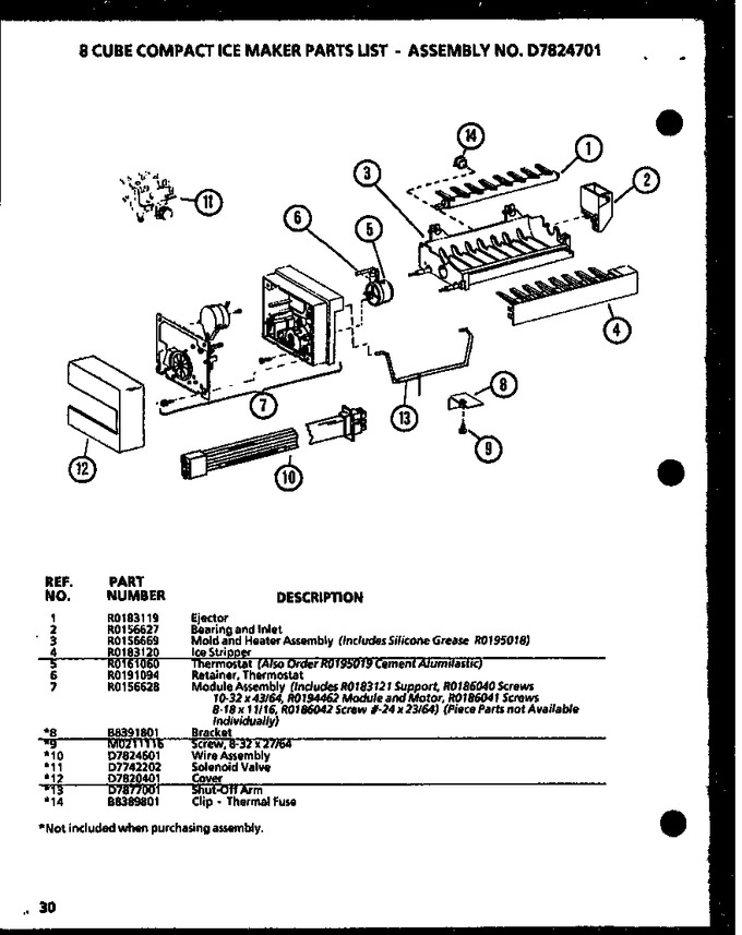 Diagram for 36591 (BOM: P1108403W)