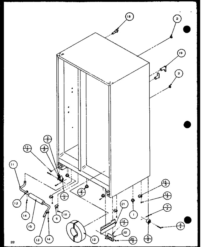 Diagram for 36598 (BOM: P1108404W)