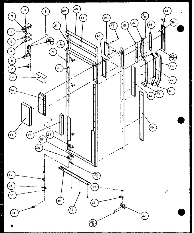 Diagram for 36591 (BOM: P1108403W)