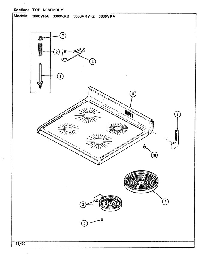 Diagram for 3888XPK