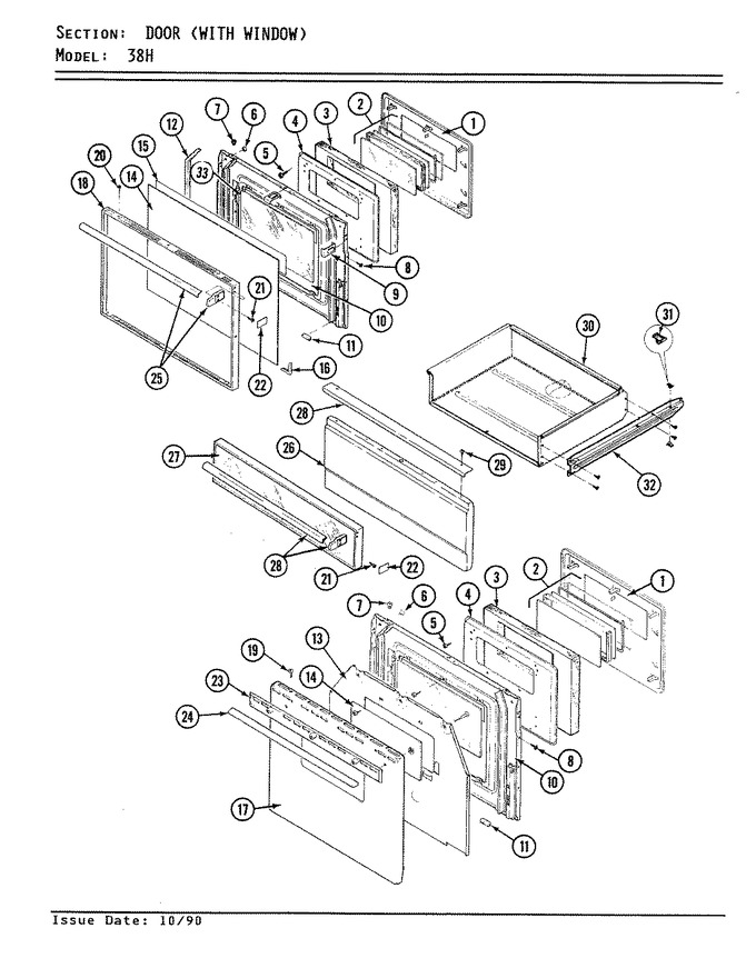 Diagram for 38HA-3TW