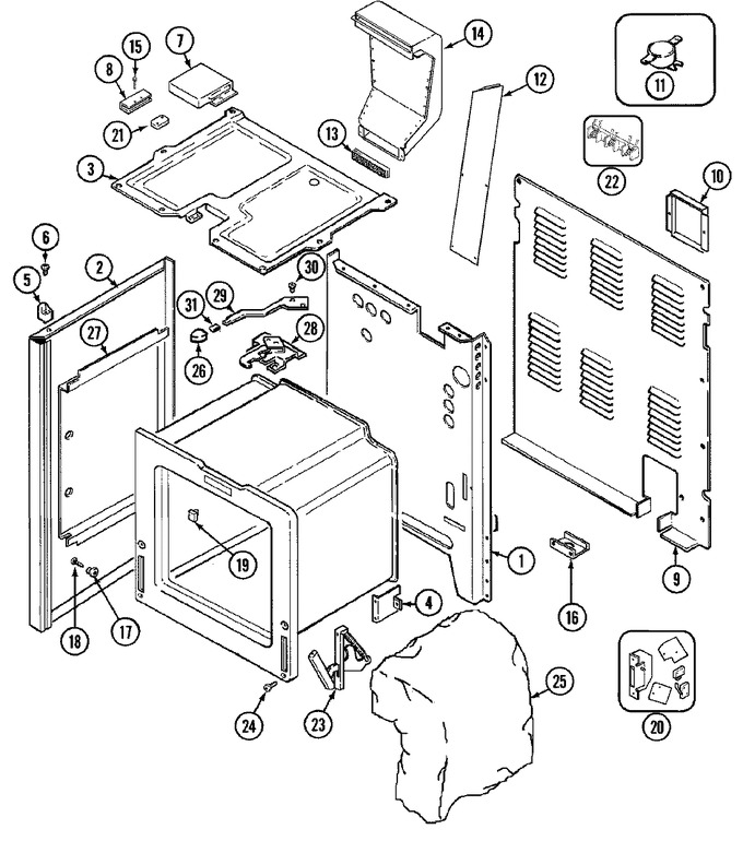 Diagram for 3968XVB