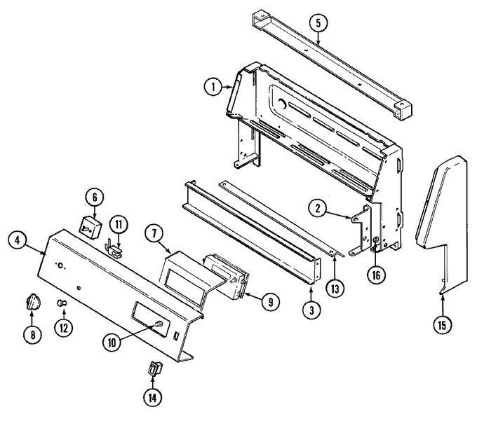 Diagram for GM3862XUW