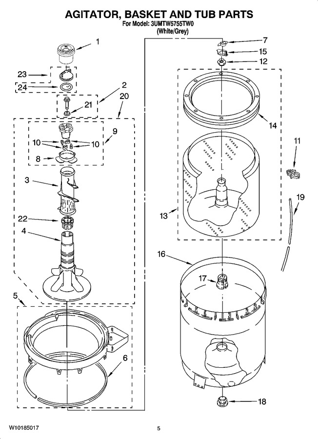 Diagram for 3UMTW5755TW0