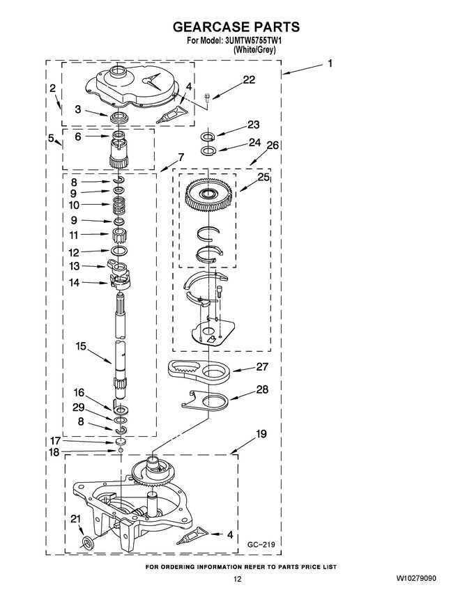 Diagram for 3UMTW5755TW1