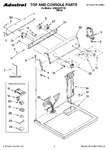 Diagram for 01 - Top And Console Parts