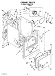 Diagram for 02 - Cabinet Parts