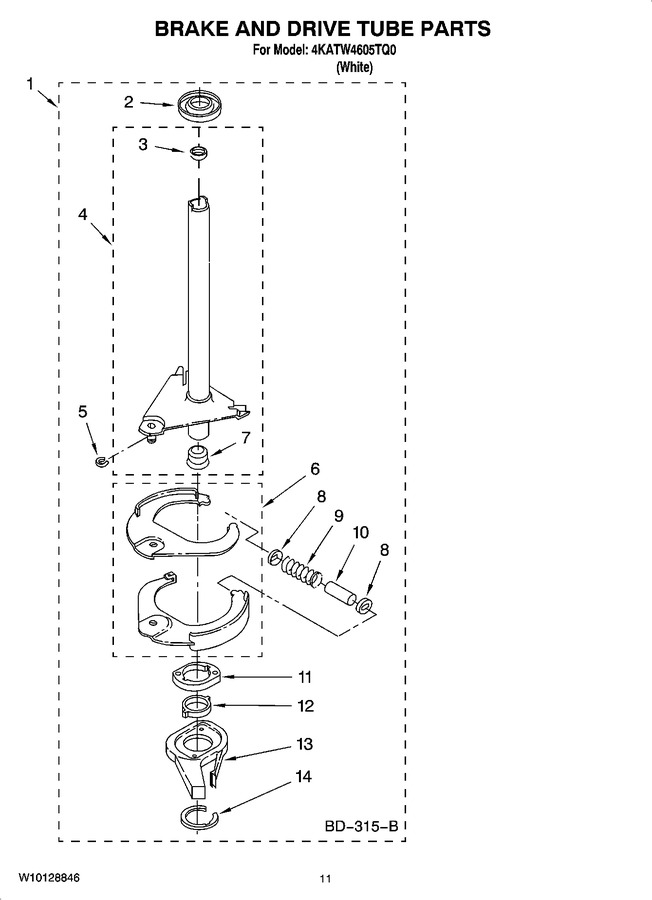 Diagram for 4KATW4605TQ0