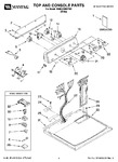 Diagram for 01 - Top And Console Parts