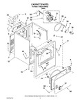 Diagram for 02 - Cabinet Parts