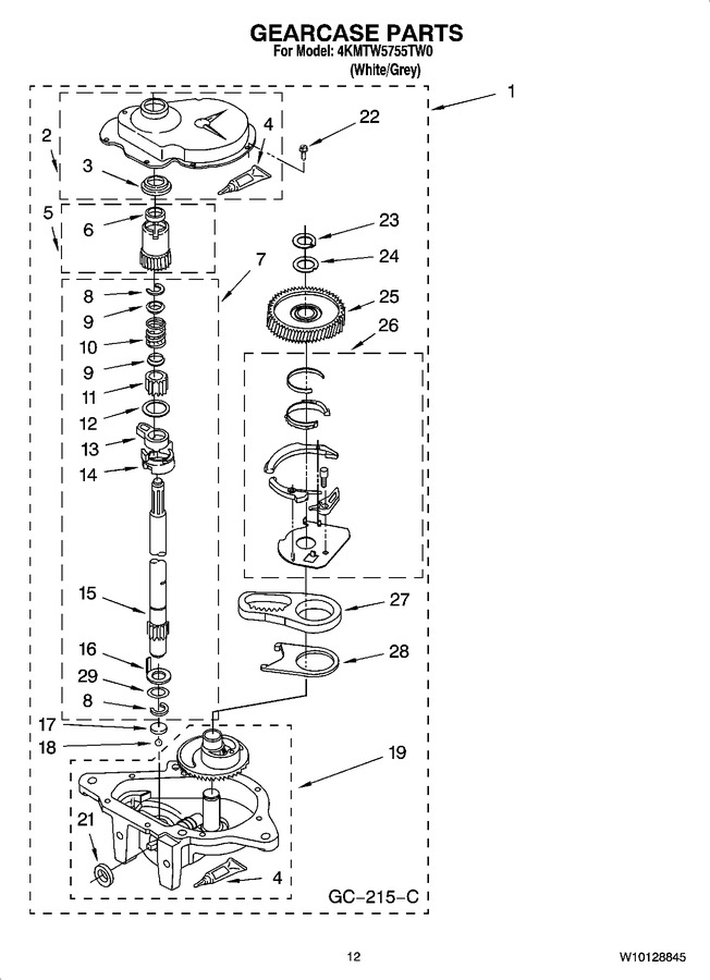 Diagram for 4KMTW5755TW0