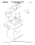 Diagram for 01 - Top And Cabinet Parts