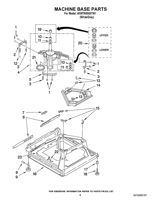 Diagram for 4KMTW5955TW1