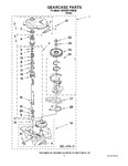 Diagram for 08 - Gearcase Parts