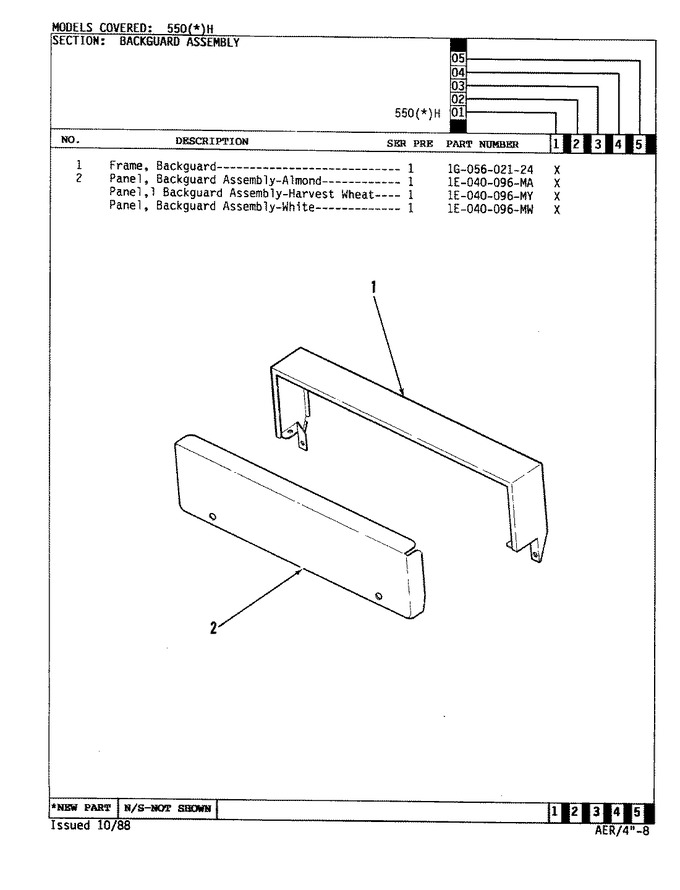 Diagram for 550WH