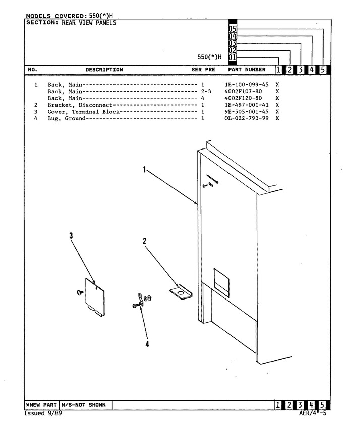 Diagram for 550WH