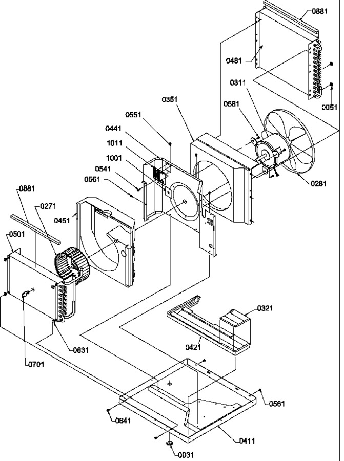 Diagram for 7QZ21RC1 (BOM: P1209704R)