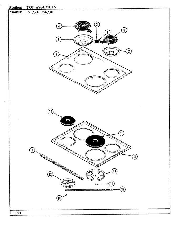 Diagram for 651WH