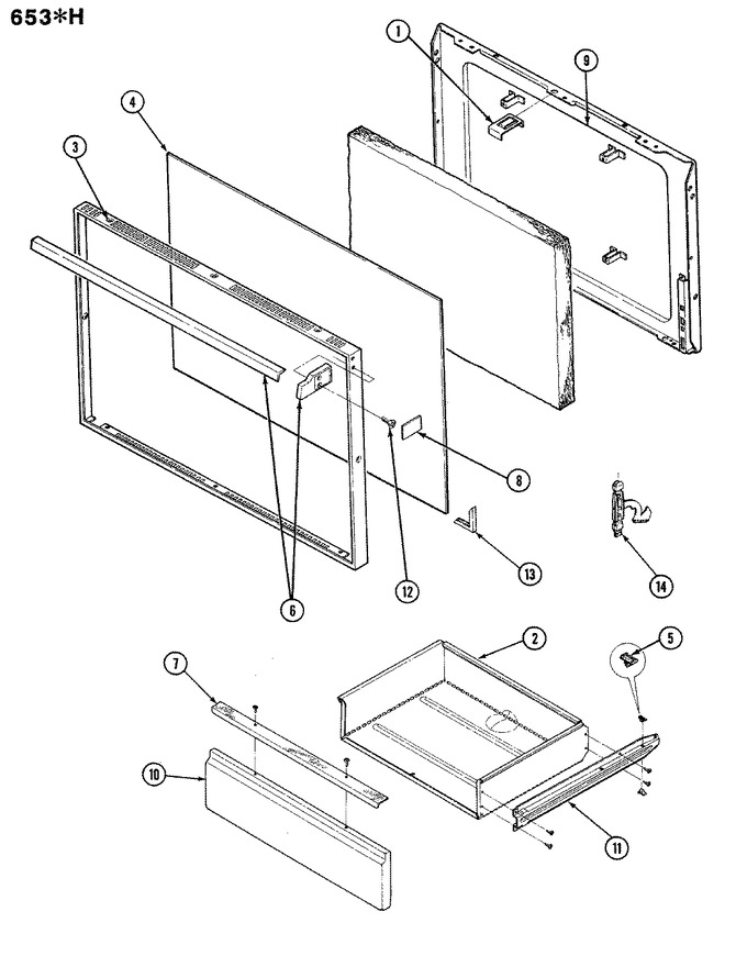 Diagram for 653WH-HV