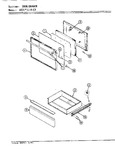 Diagram for 02 - Door/drawer